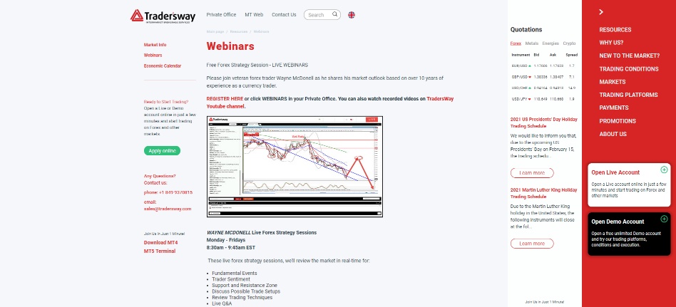TradersWay Review webinar info TradersWay Review webinar info